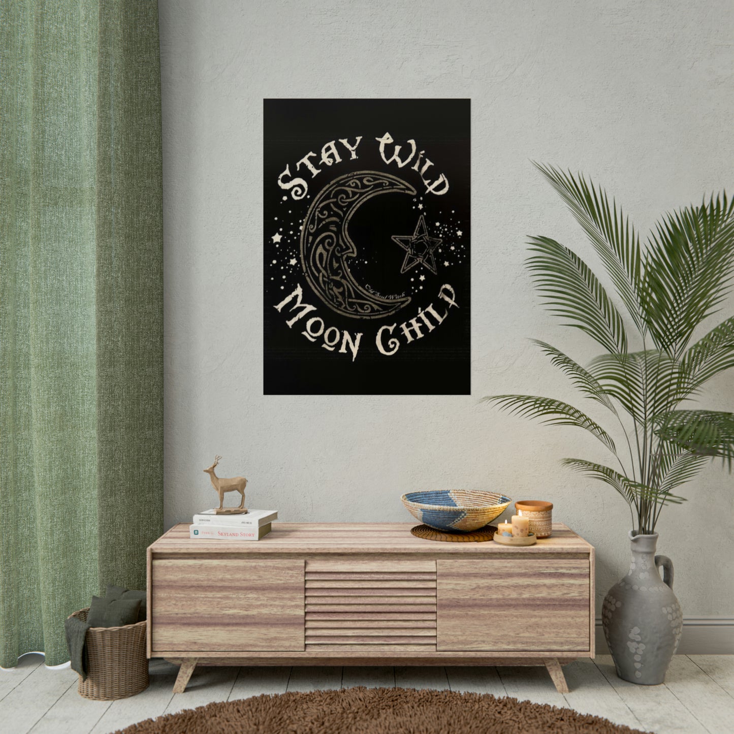 Stay wild poster