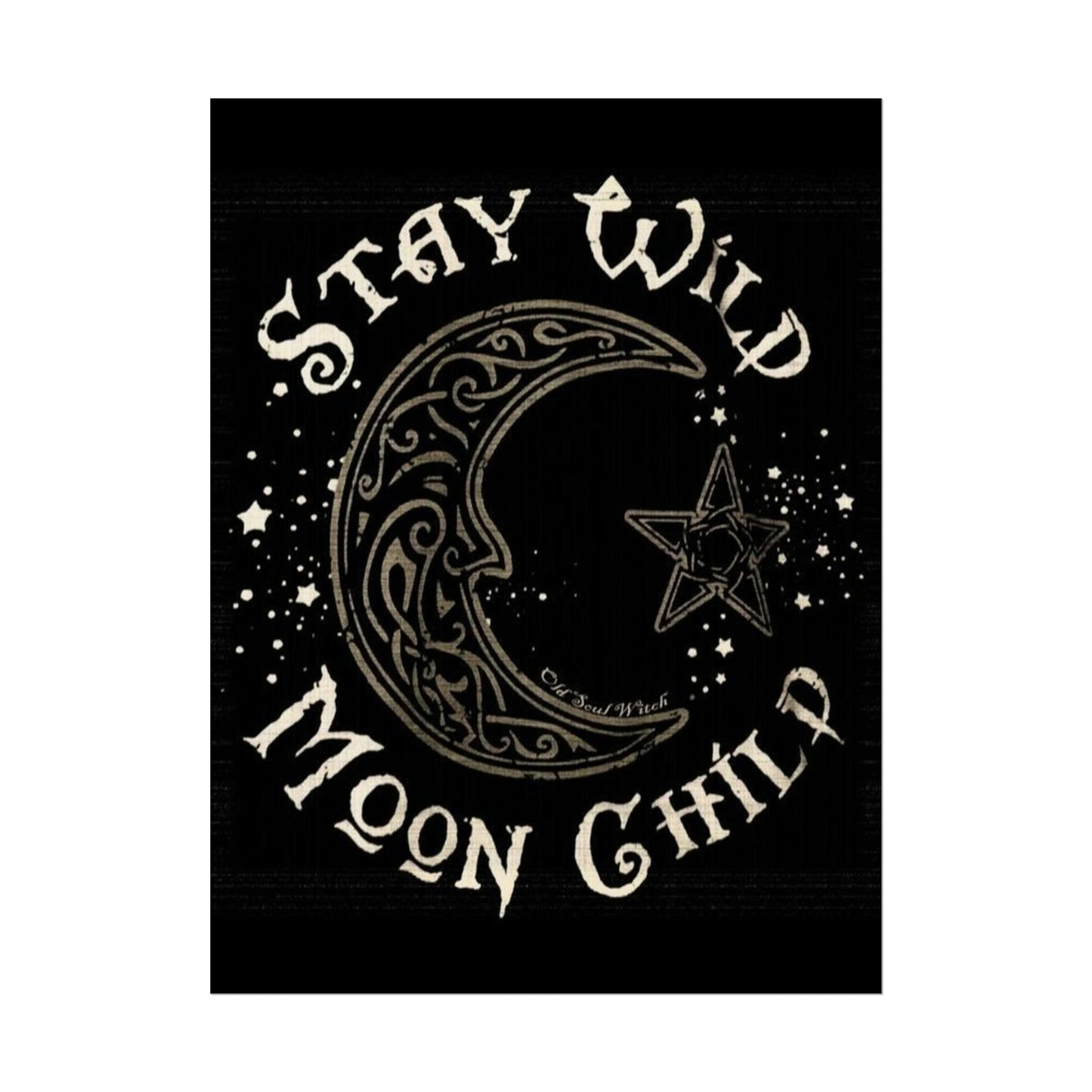 Stay wild poster