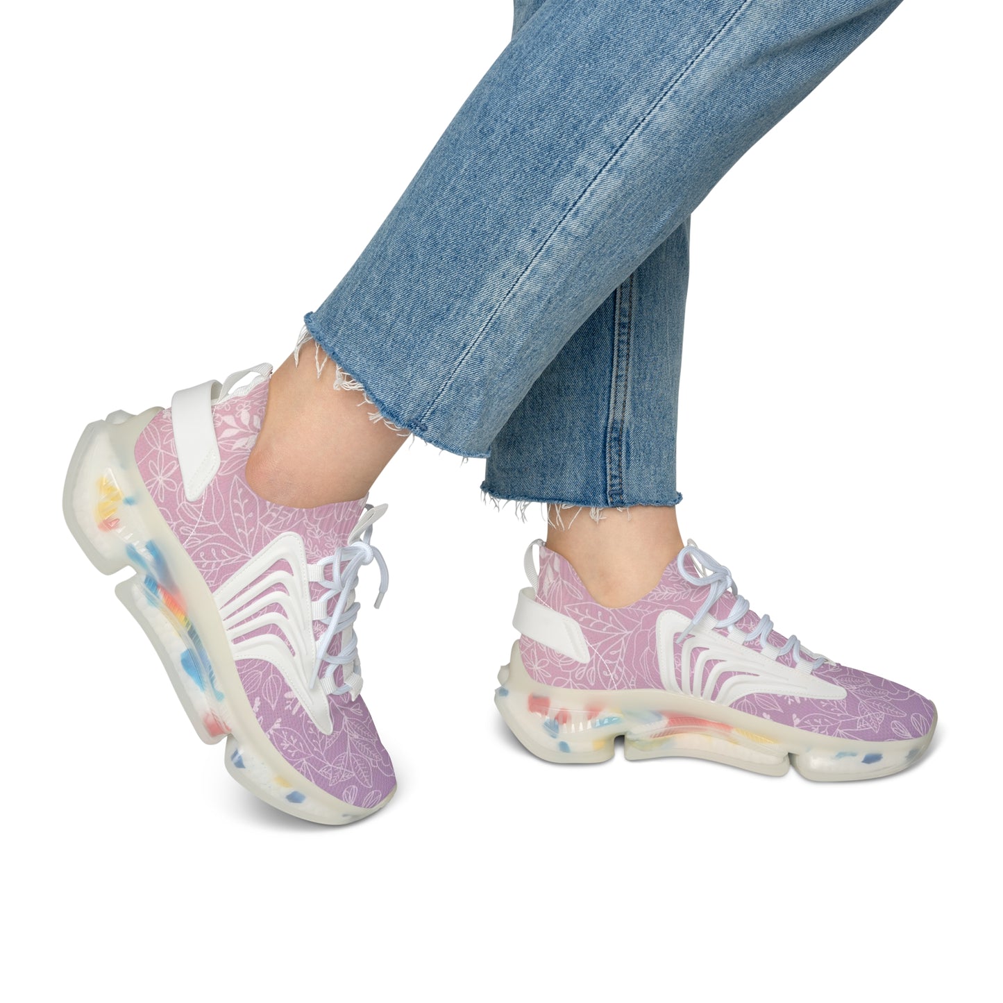 Purple power Women's Mesh Sneakers