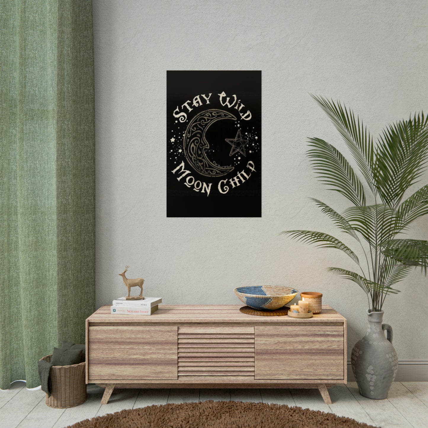 Stay wild poster