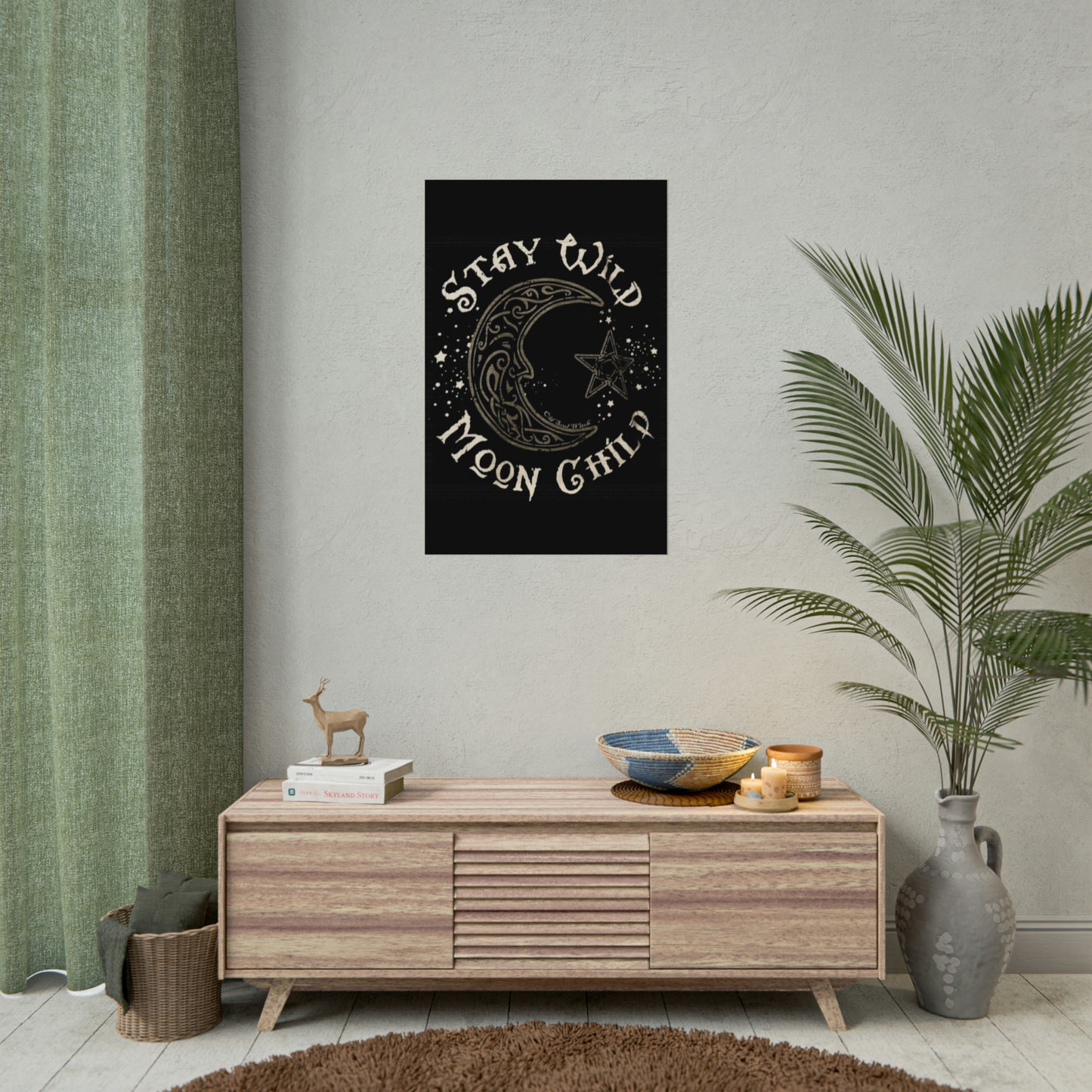 Stay wild poster