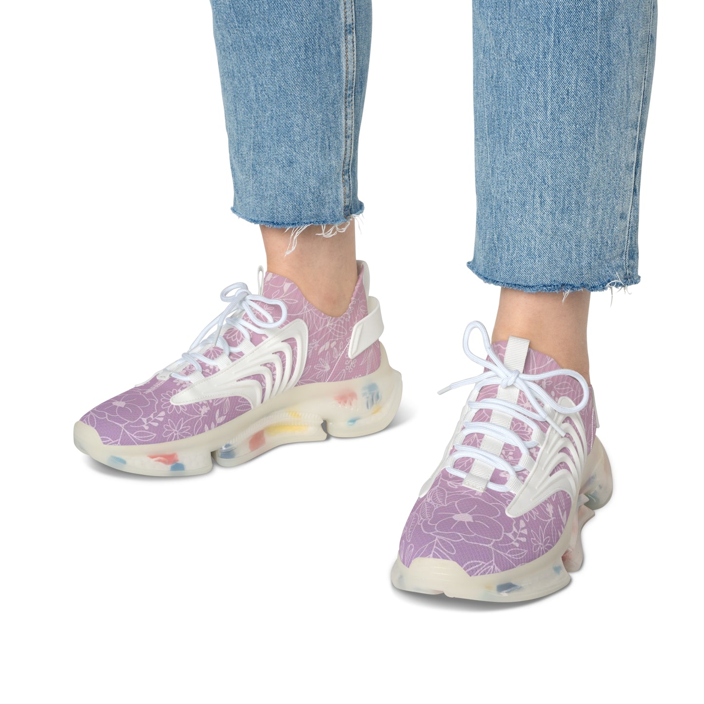 Purple power Women's Mesh Sneakers