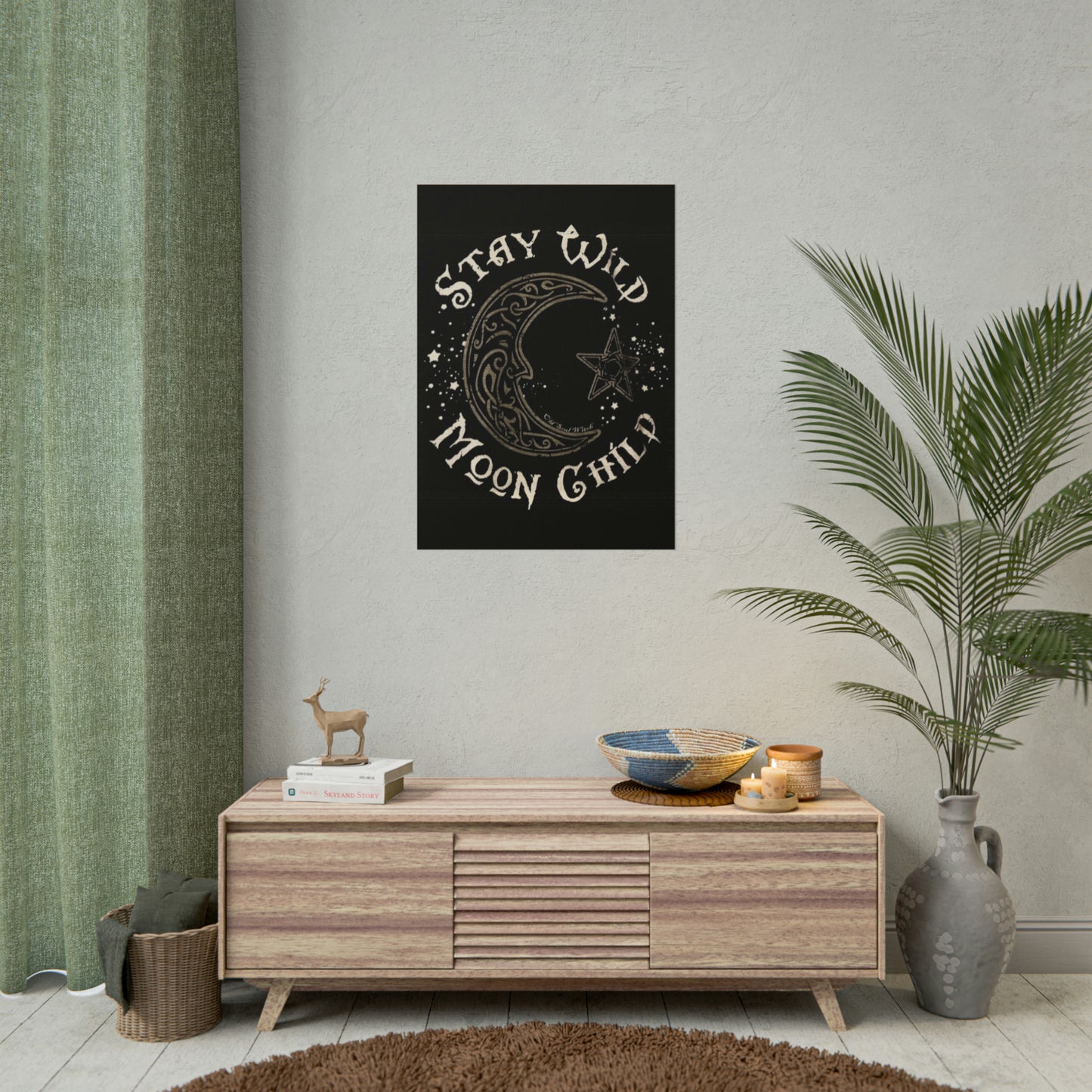 Stay wild poster