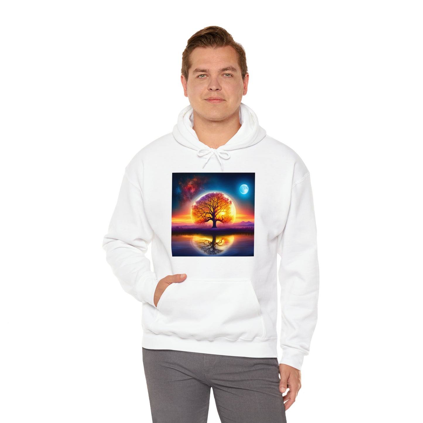 As above so below Hooded Sweatshirt