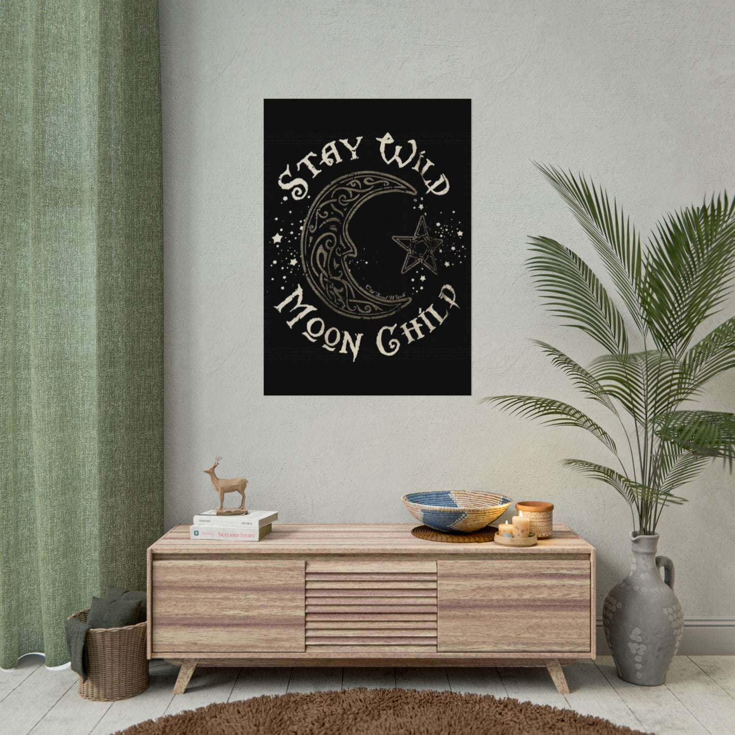 Stay wild poster