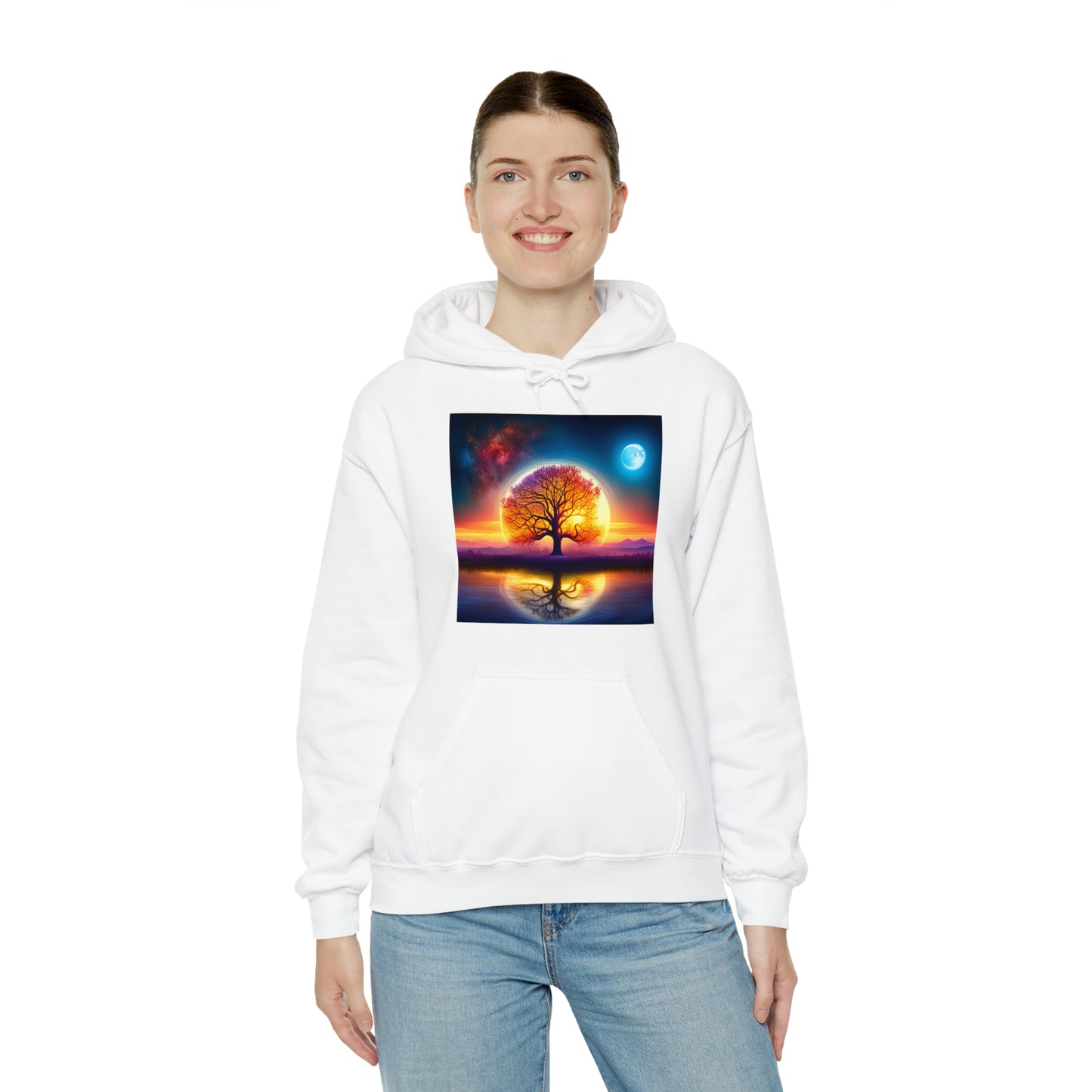 As above so below Hooded Sweatshirt