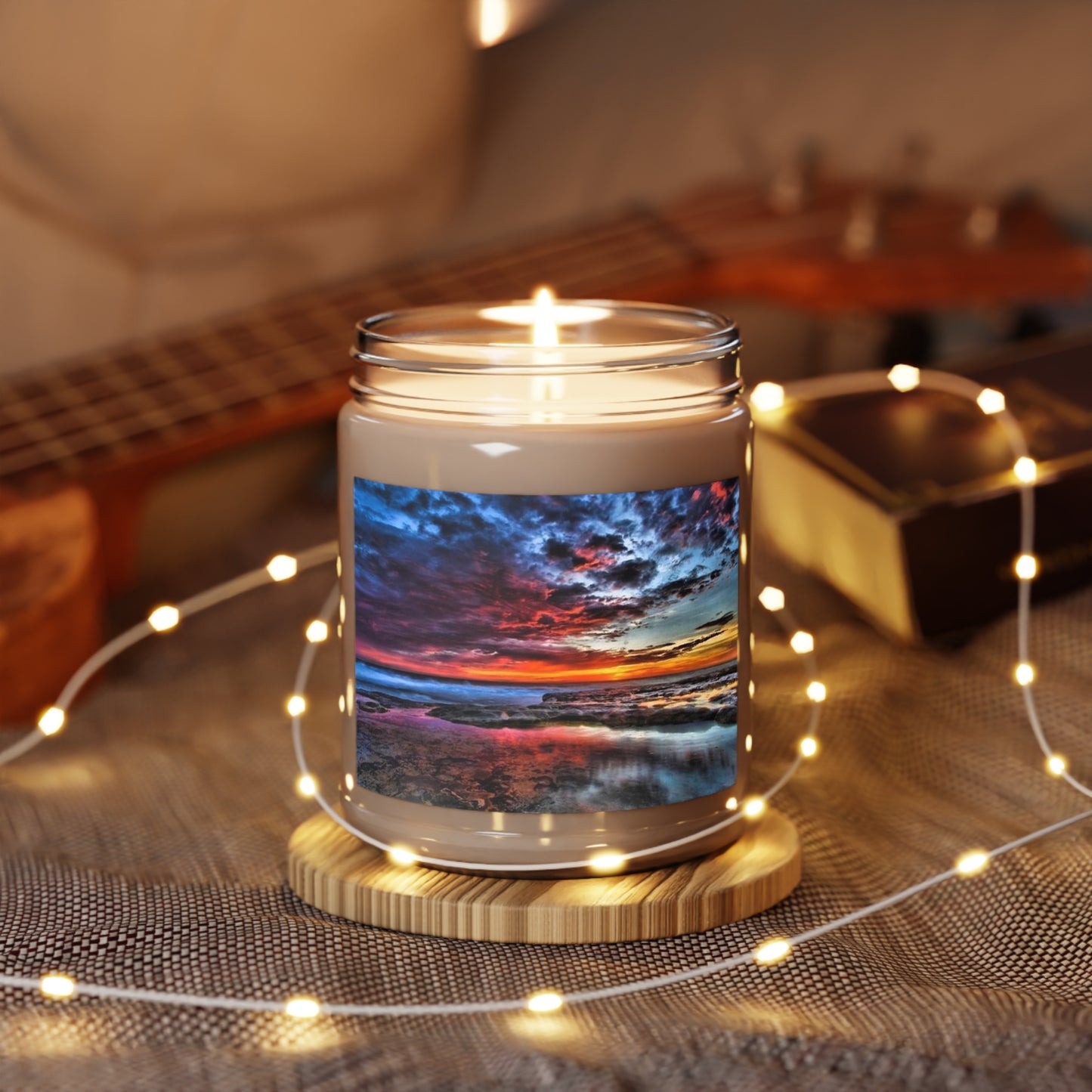 Beautiful sunset Scented Candles, 9oz