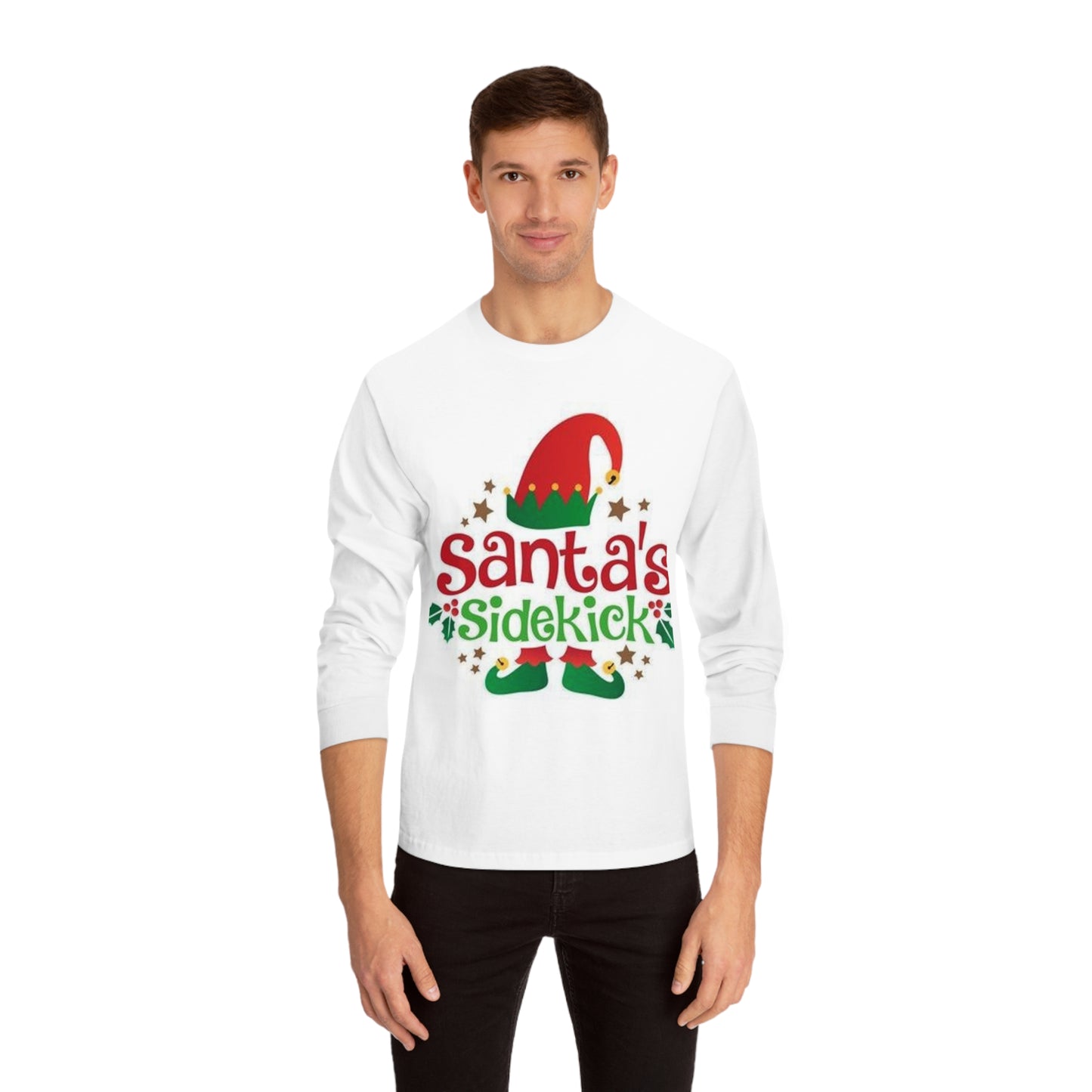 Santas sidekick Unisex Long Sleeve T-Shirt