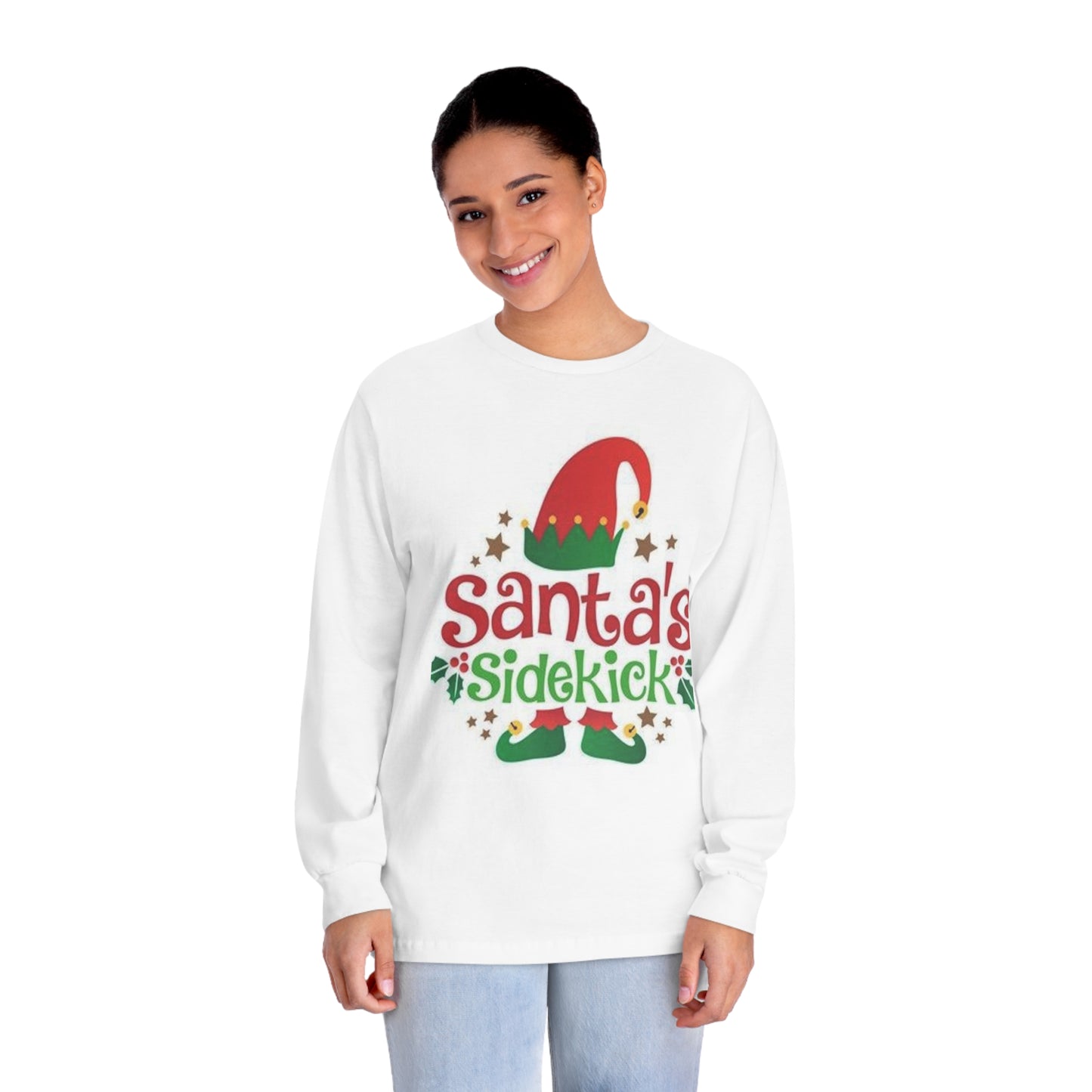 Santas sidekick Unisex Long Sleeve T-Shirt