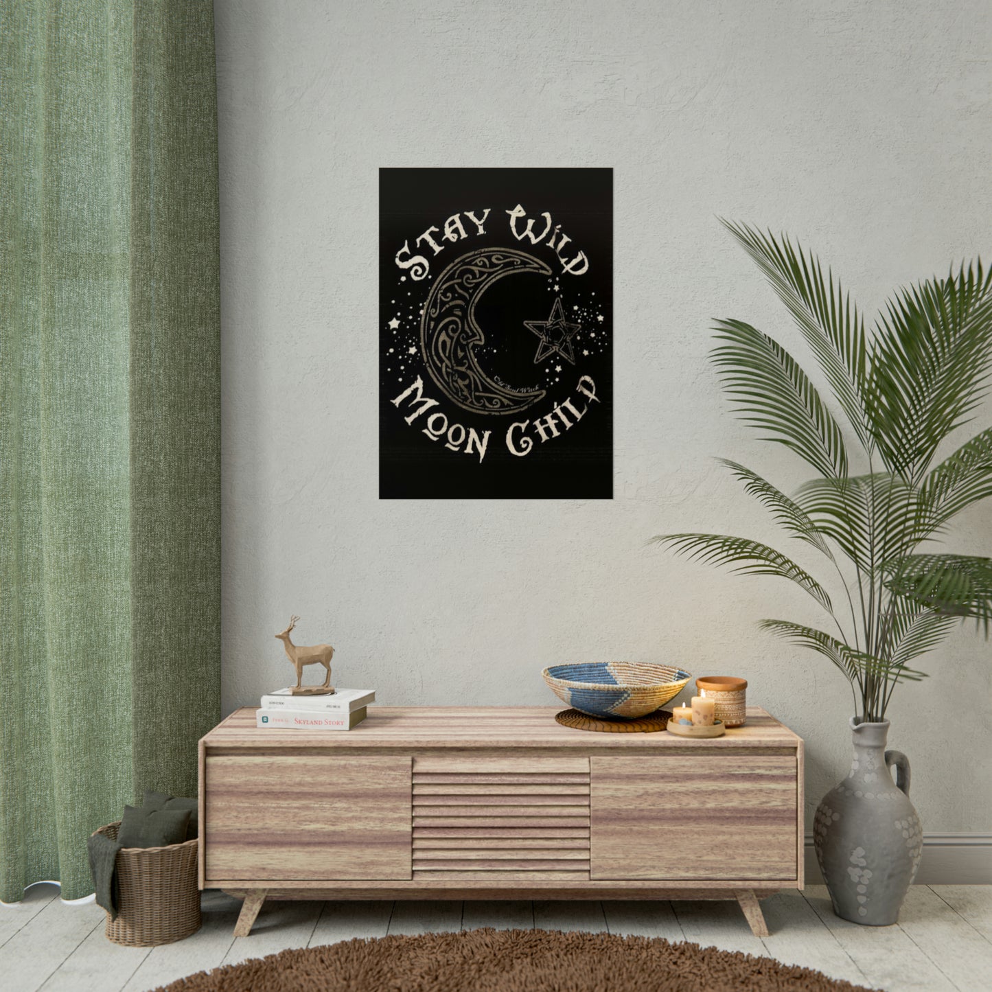 Stay wild poster