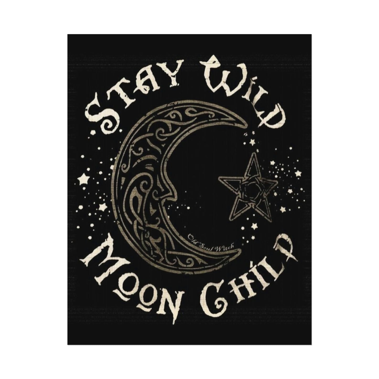 Stay wild poster